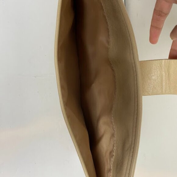 BEIS Faux Leather Beige Laptop Sleeve Case Beige 13” - Picture 5 of 7